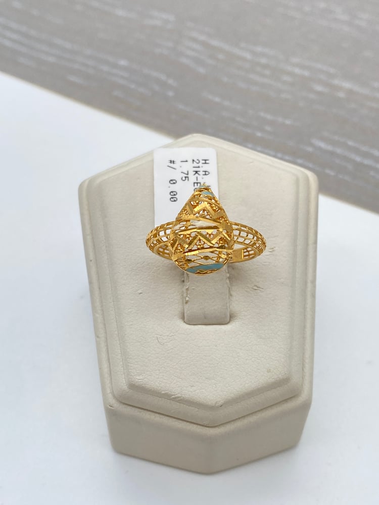 Gold ring 21 karat