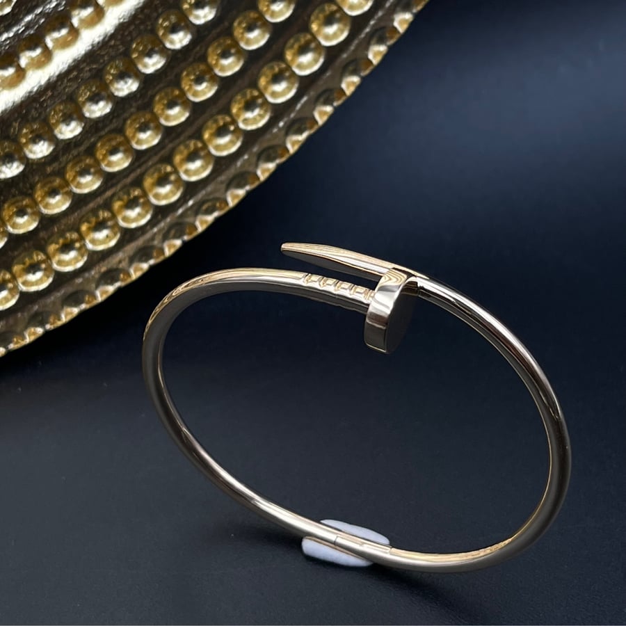 Yellow gold bracelet, 18 karat, size 16