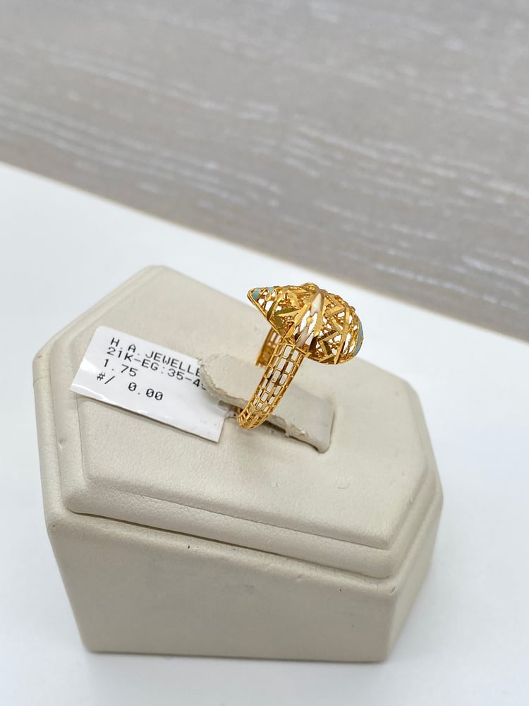 Gold ring 21 karat