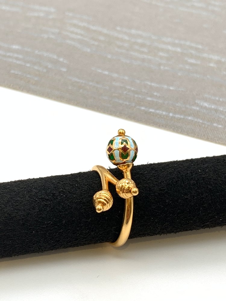 Gold ring 21 karat