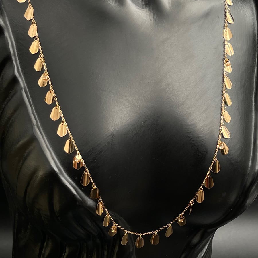 Yellow gold prayer beads, 21 karat