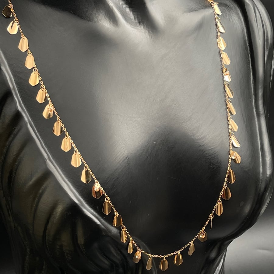 Yellow gold prayer beads, 21 karat