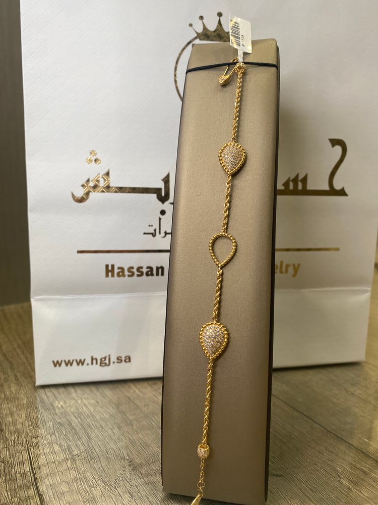 ‏أسواره ذهب عيار 18/B-1625 الوزن 9.63
