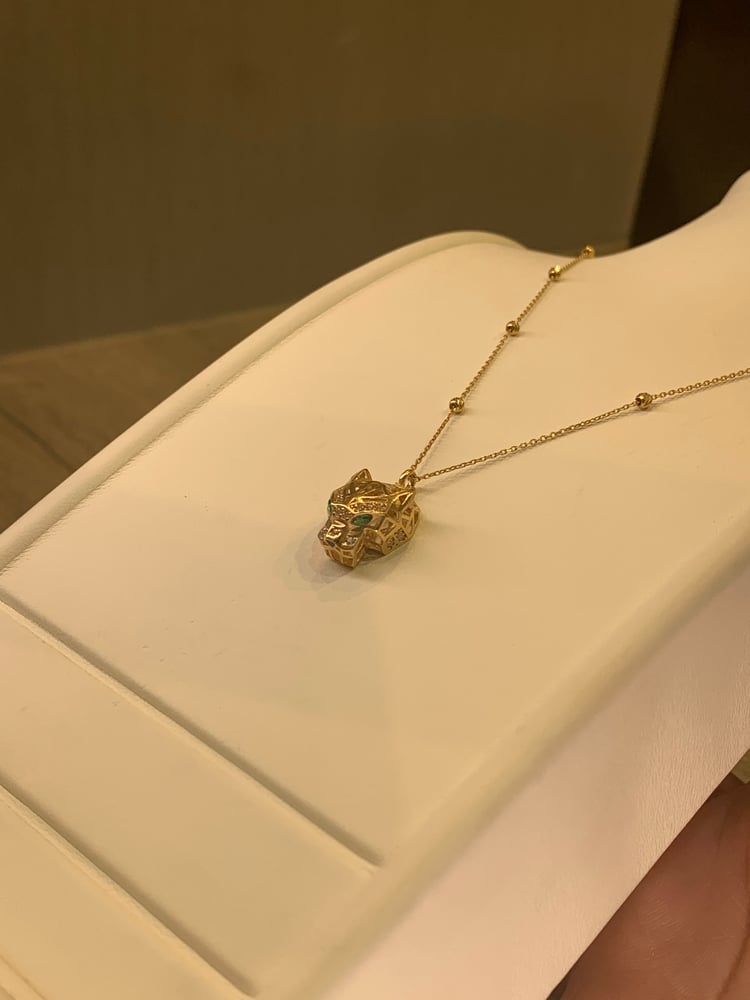 عقد ذهب عيار 18 / N-1557
