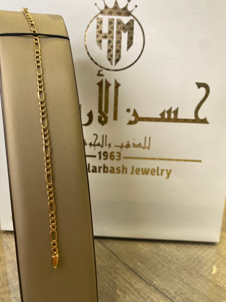 ‏أسواره ذهب عيار 18/B-1605 الوزن 2.77