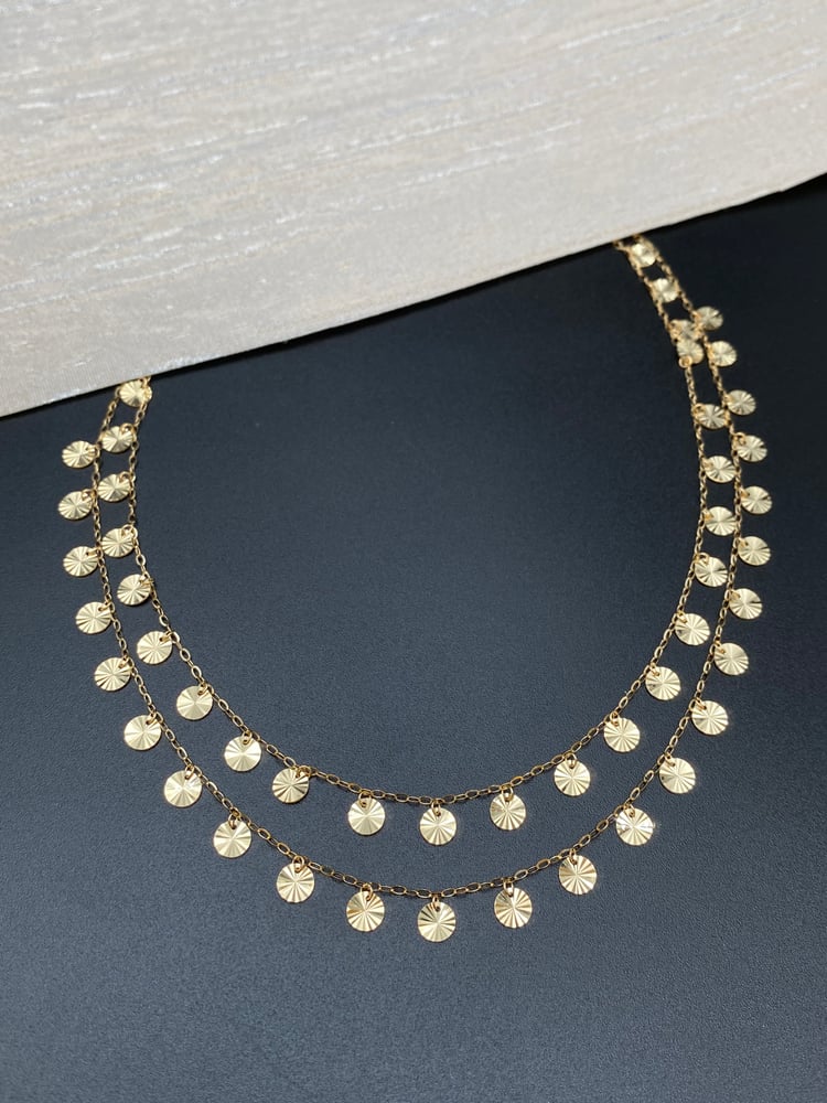 Gold necklace