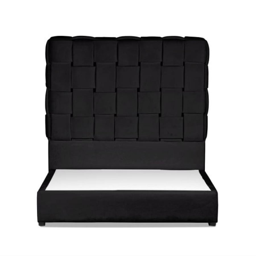 سرير الشهباء - خشب سويدي - كتان