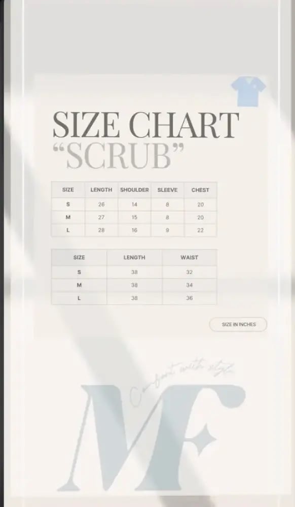 olive Scrub