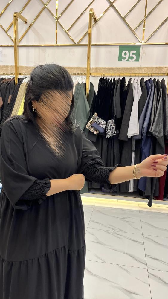 عبايه طبقات كم استرتش
