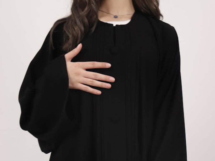 عبايه كسرات امام وخلف
