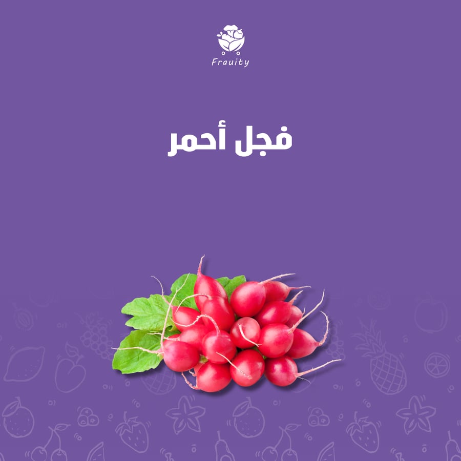 فجل احمر - ربطة