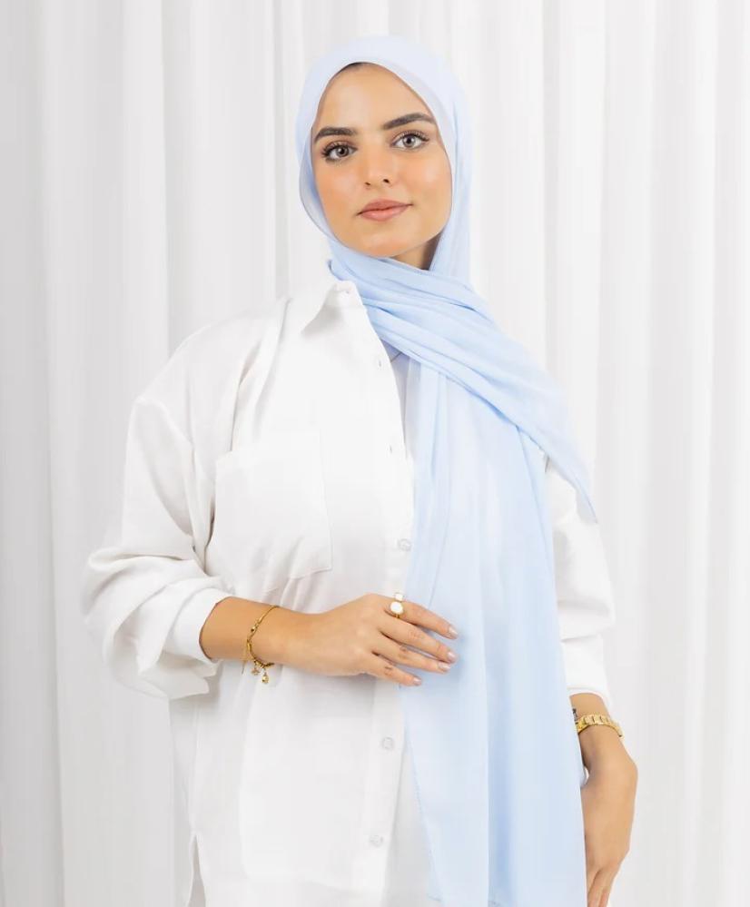 طرح ساده كريب شيفون - متعدد الالوان