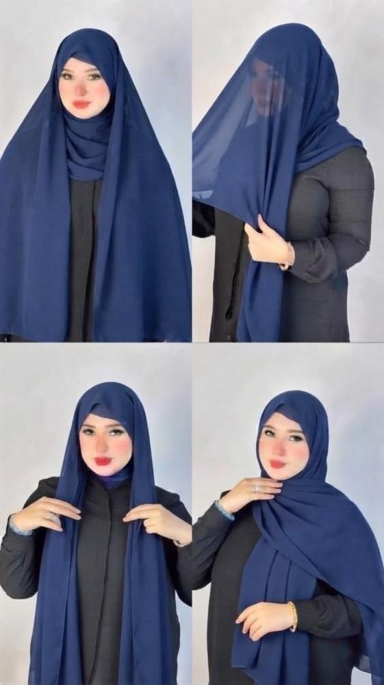 طرحه بتلبيسه للرقبه - متعدد الالوان