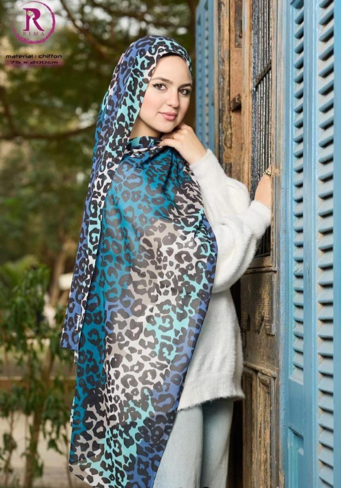 طرحة كريب مشجرة