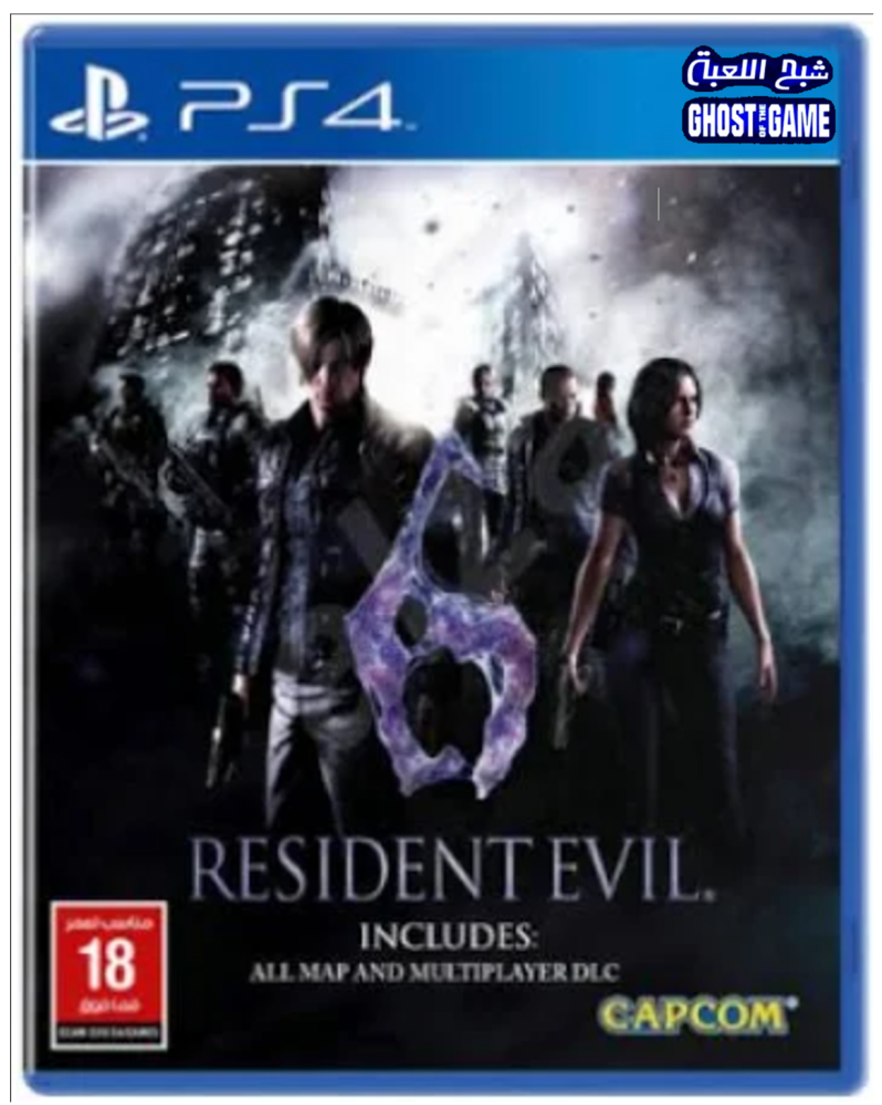 لعبة ريزدنت ايفل   Resident Evil   6  سوني 4