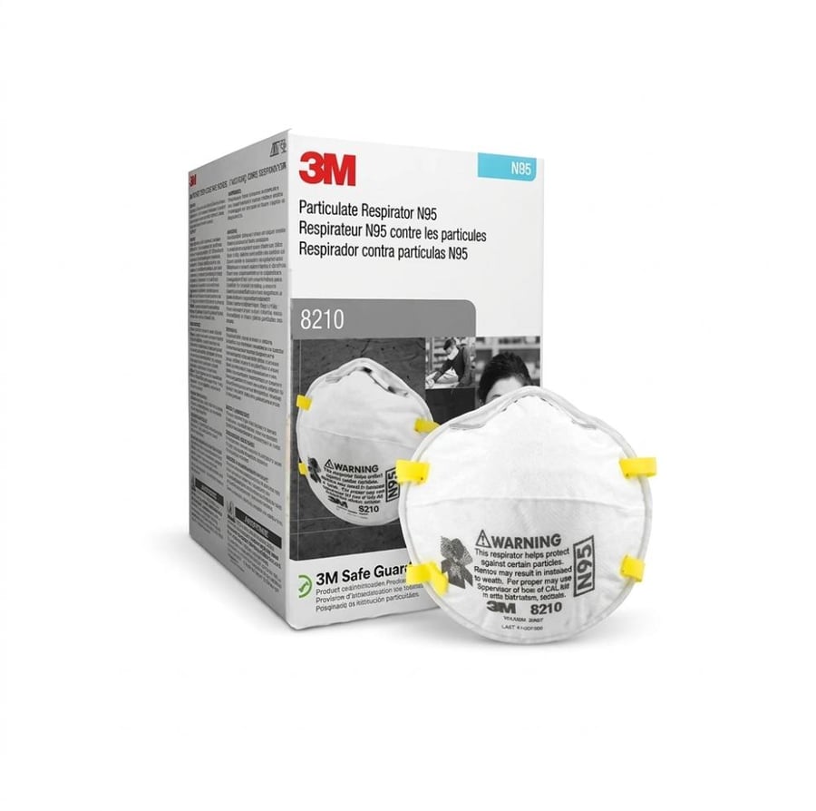 كمامة 3M N95 لحماية مثالية 8210