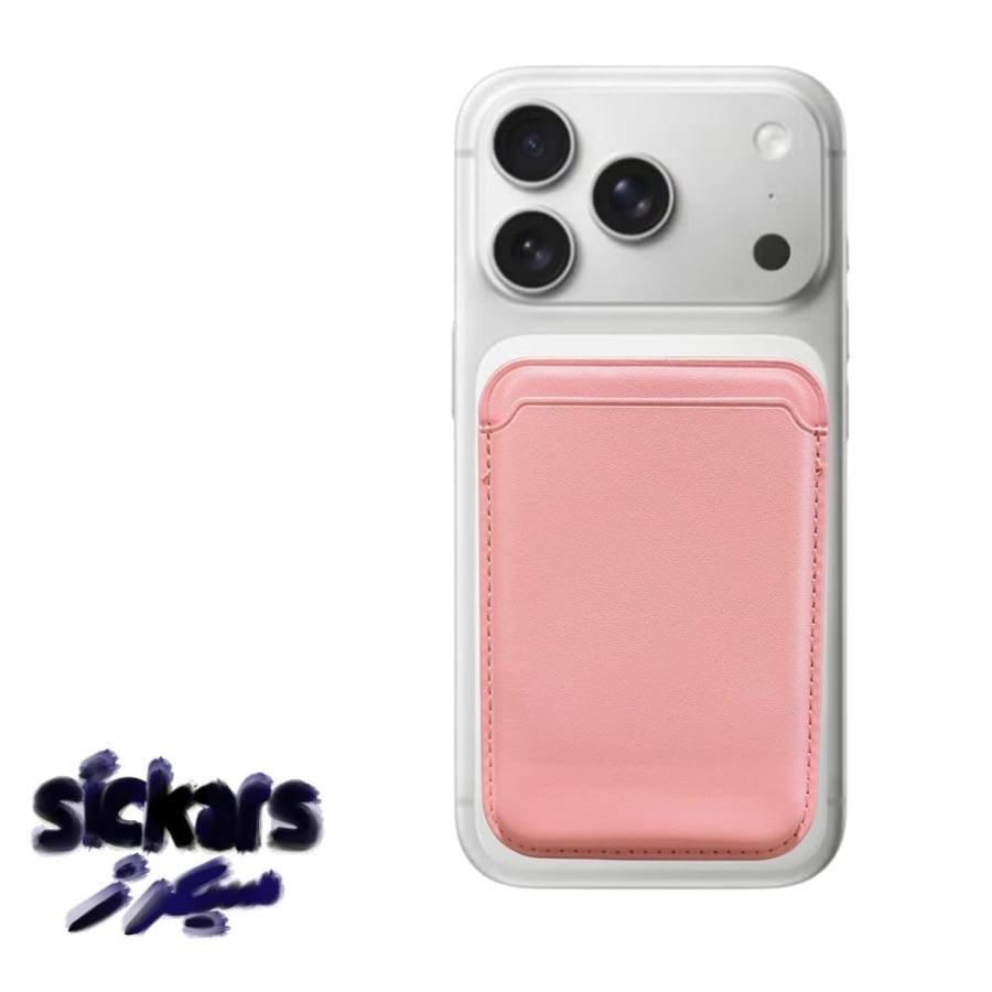 محفظة ماق سيف اللون وردي | Pink MagSafe Wallet