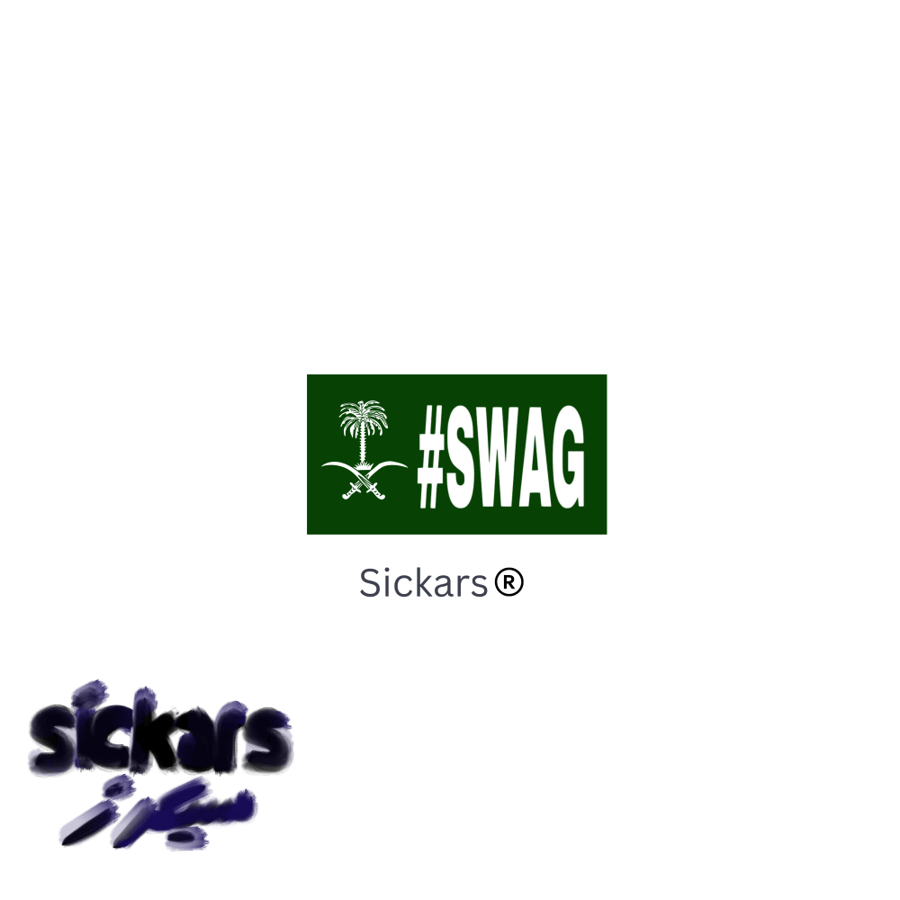 ميني ستيكر صلب ضد الماء سعودي سواج اليوم الوطني | Mini Sticker Saudi #SWAG