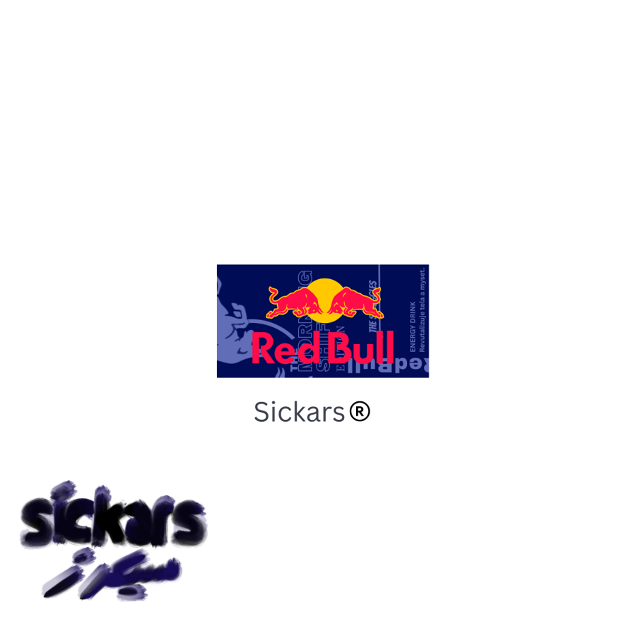 ميني ستيكر صلب ضد الماء ريدبول | Mini Sticker RedBull