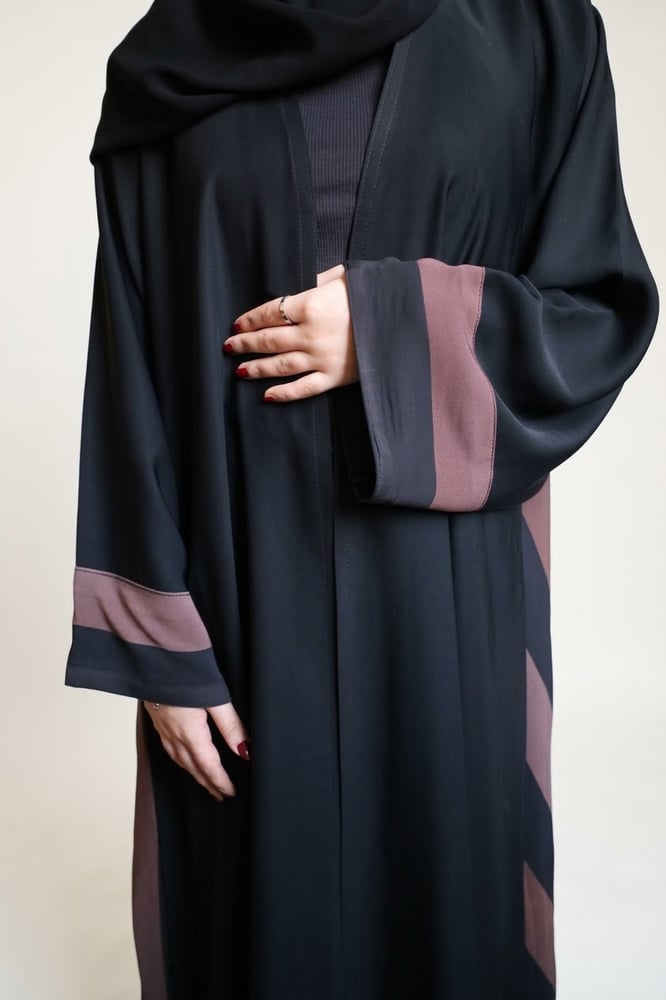 Midnight Rose Abaya