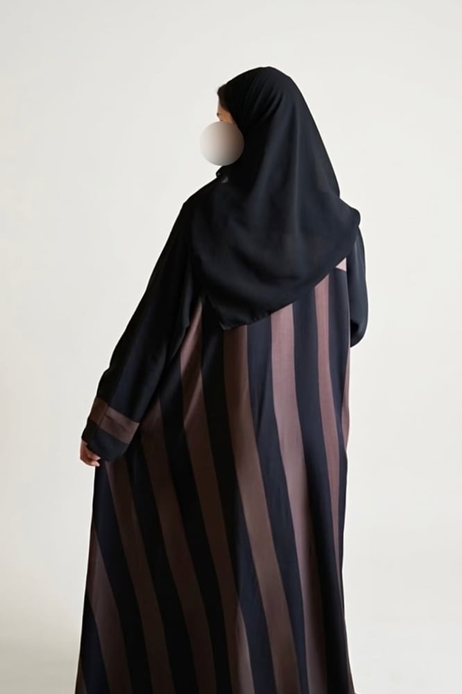 Midnight Rose Abaya