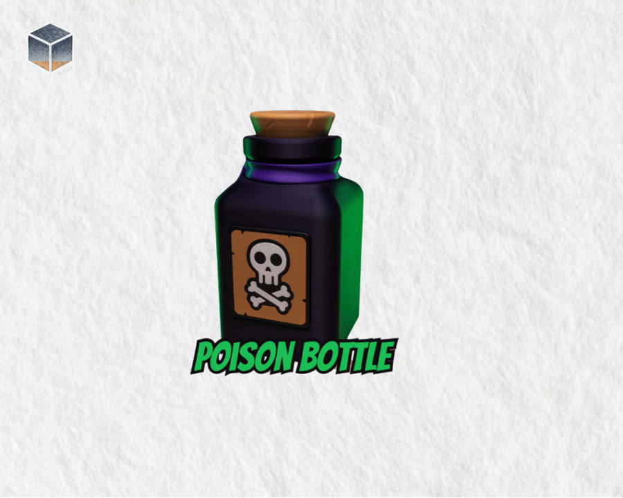 زجاجة الغموض – تحفة "زجاجة السم" (Poison Bottle)