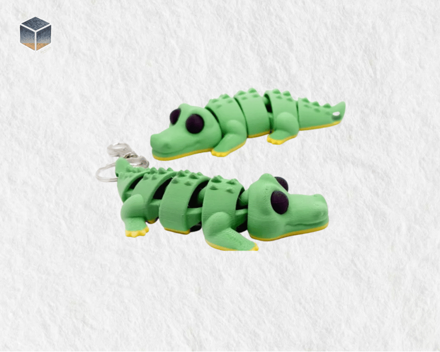 صياد المستنقعات المرن – مجسم "التمساح الفلكسي" (Flexi Gator)