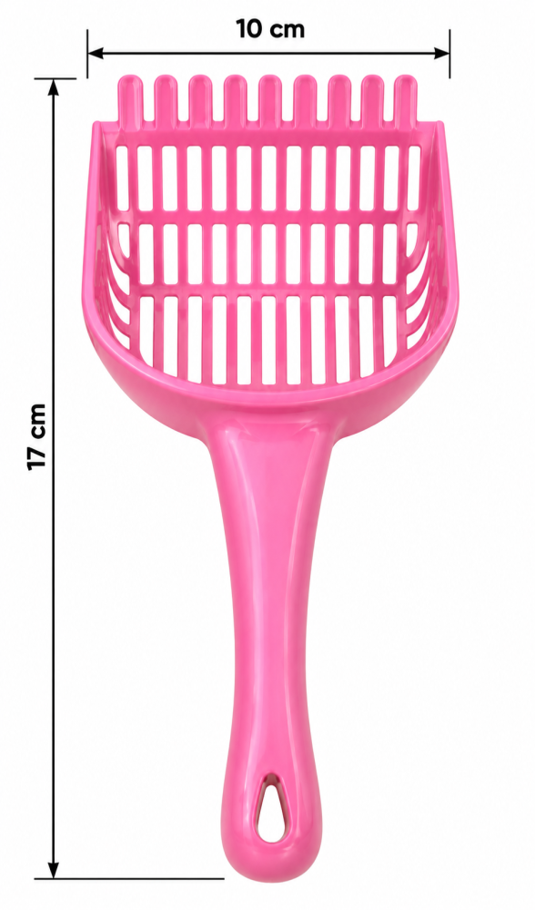 مغرفة تنظيف رمل القطط البلاستيكية الشبكية | Plastic Cat Litter Scoop