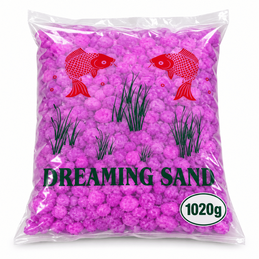 حصى بنفسجي لزينة أحواض الأسماك | Purple Aquarium Decorative Gravel