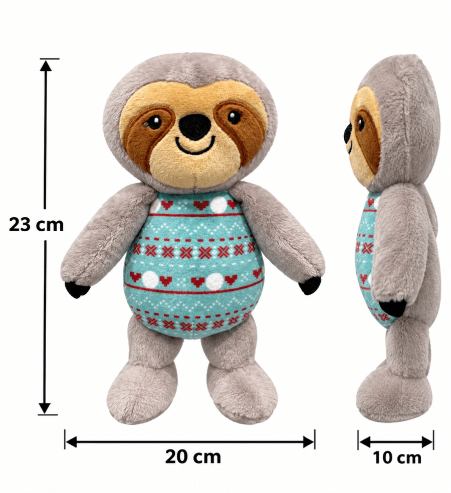 زولوكس لعبة كسلان قطيفة للكلاب | ZOLUX Plush Sloth Dog Toy
