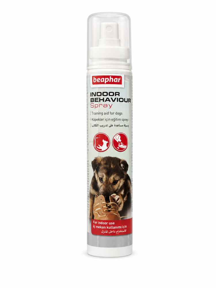 بيفار بخاخ تعديل السلوك والتدريب الداخلي للكلاب 125 مل | Beaphar Indoor Behaviour Spray for Dogs 125ml