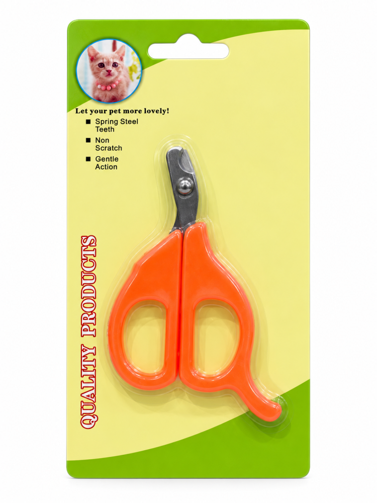 مقص أظافر للقطط والكلاب والحيوانات الأليفة الصغيرة – متوفر بعدة ألوان | Pet Nail Clipper for Cats, Dogs & Small Animals – Available in Multiple Colors