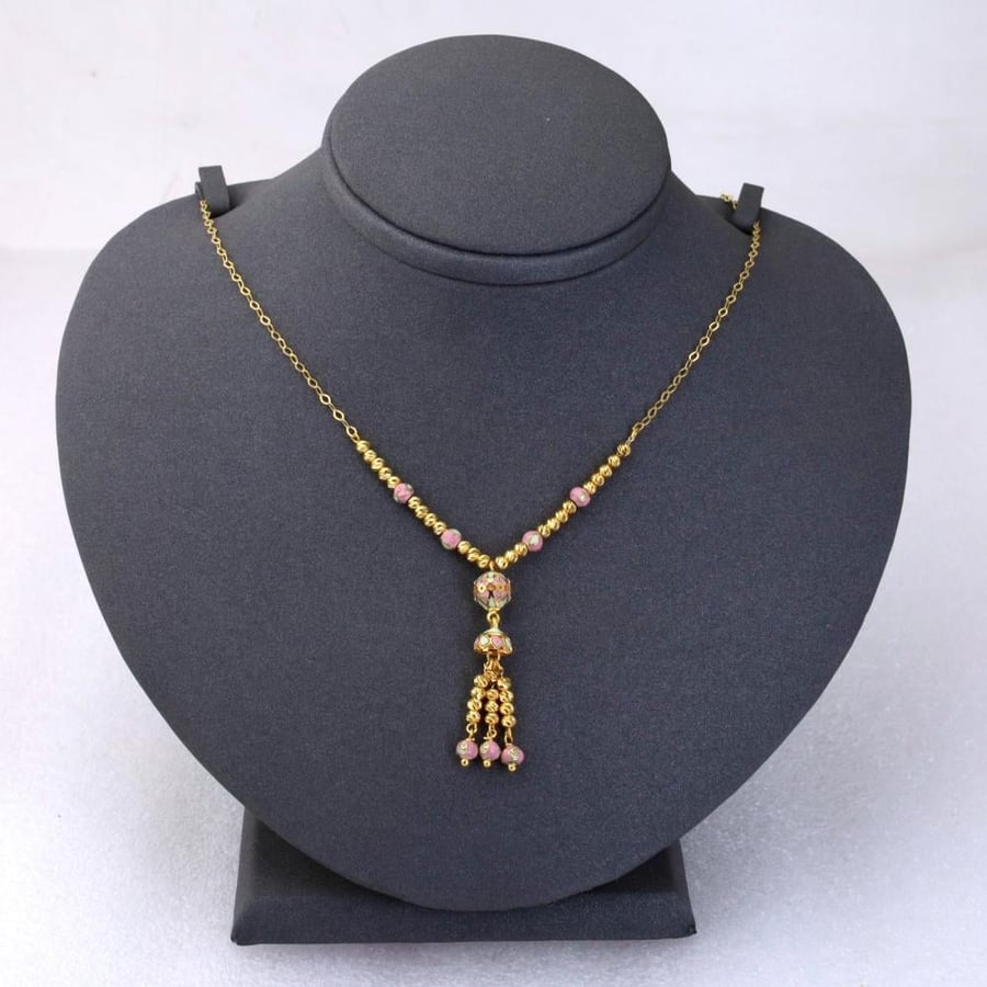 Purple Indian Pendant