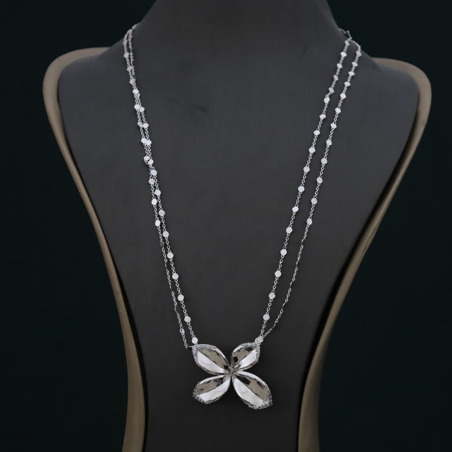 White rose rosary
