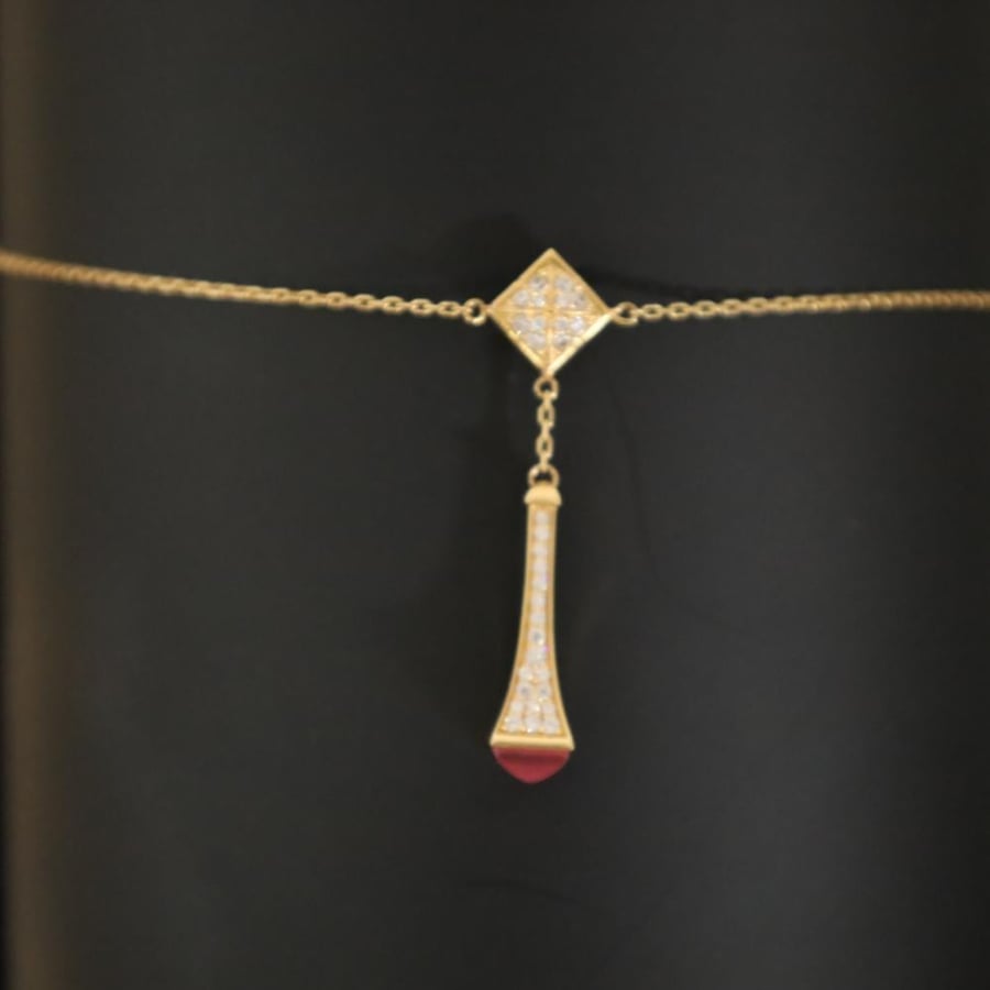 Brand design anklet
