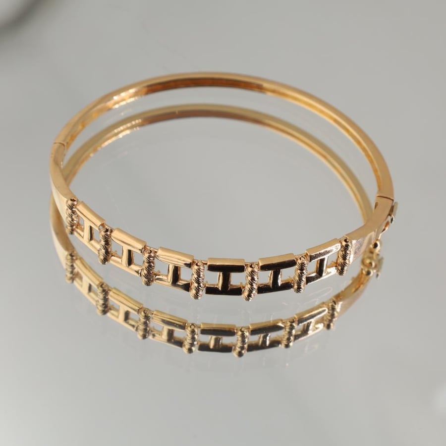 Lazurde bracelet with ring