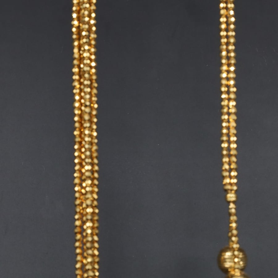 Pure gold rosary