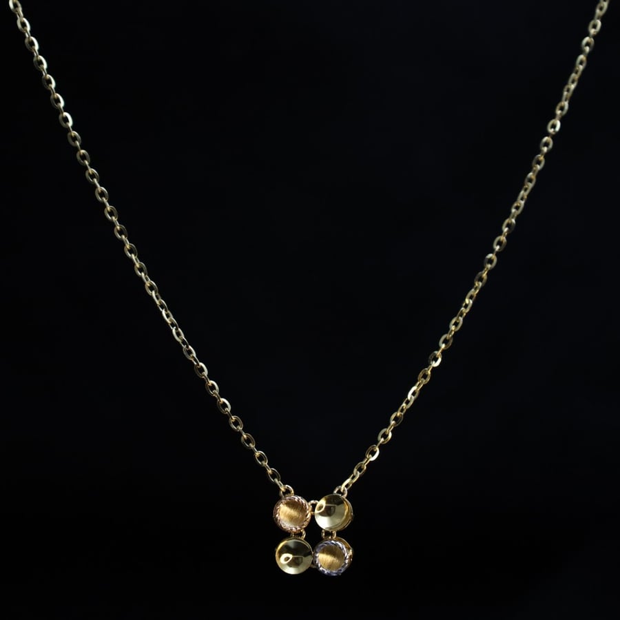 Italian gold necklace