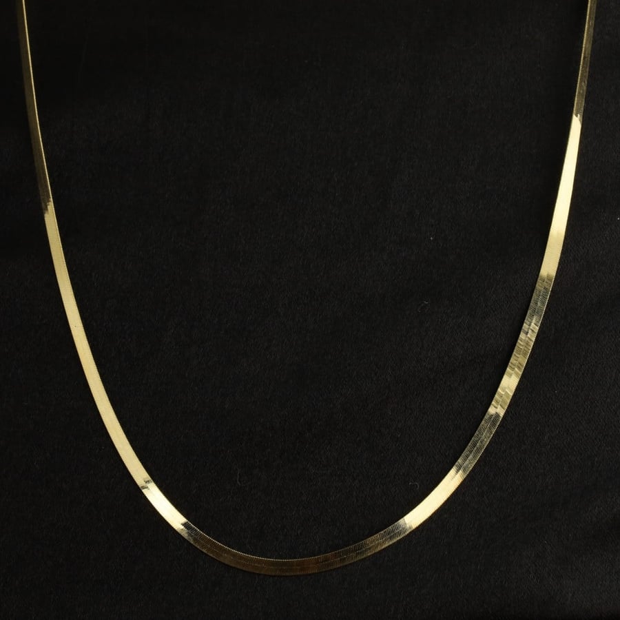 Gold necklace