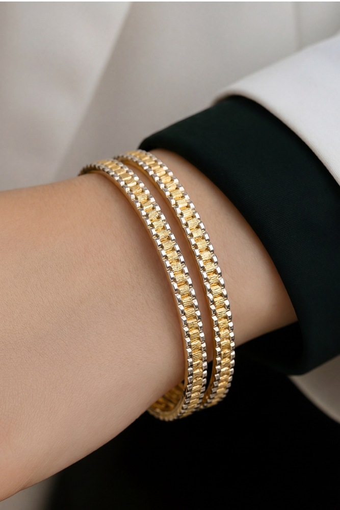 Rolex bracelets, white bezel