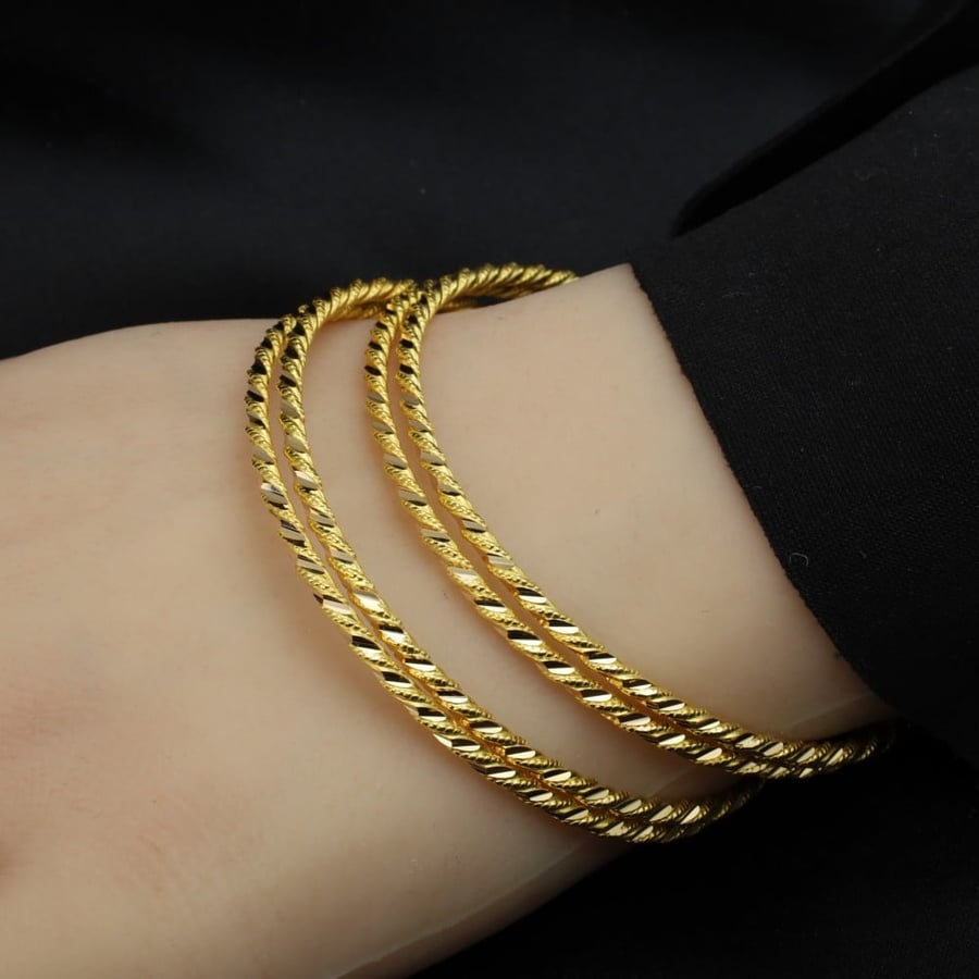 Gold earrings 1494