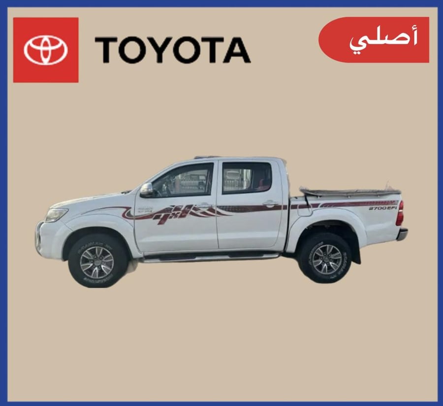 Hilux 2013 line, double cabin, original
