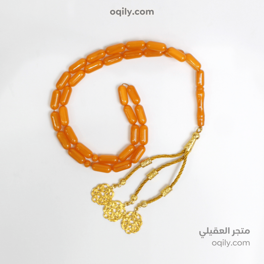 سبحه تراب كهرمان طربزون
