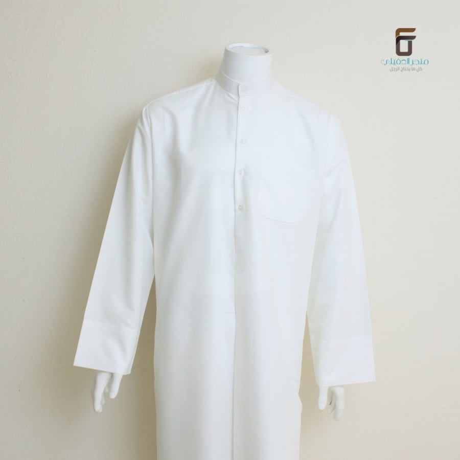 ثوب دشداشة كويتي كريمي