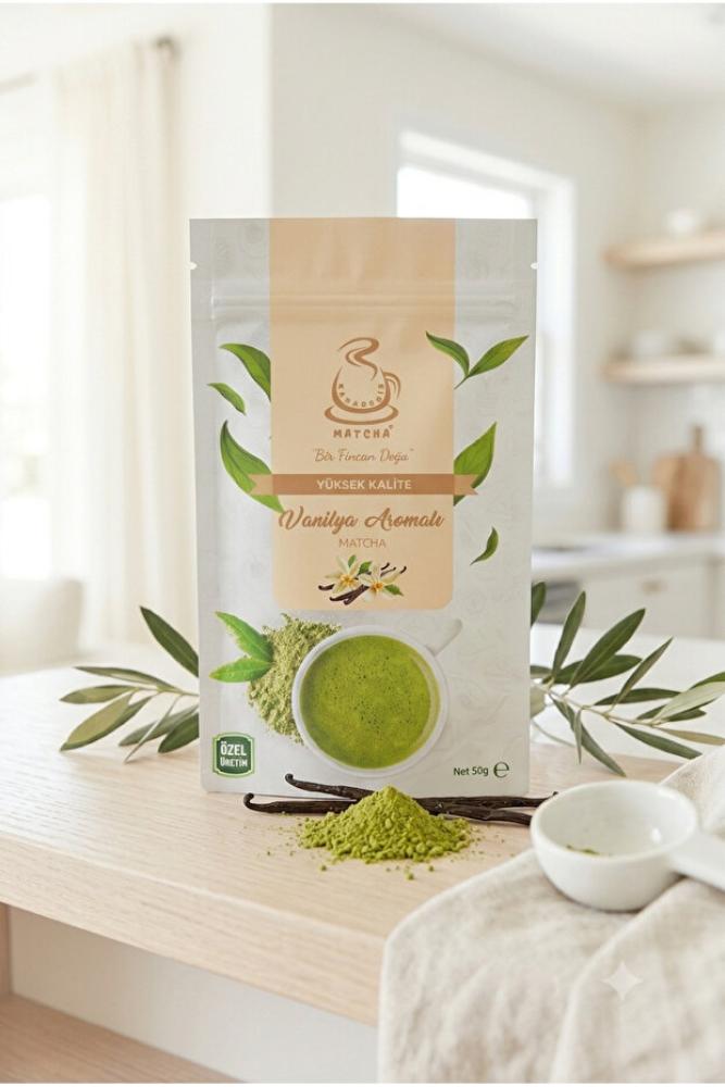 Karadeniz Matcha فانيليا ماتشا 50 جرام. ماتشا بنكهة الفانيليا
