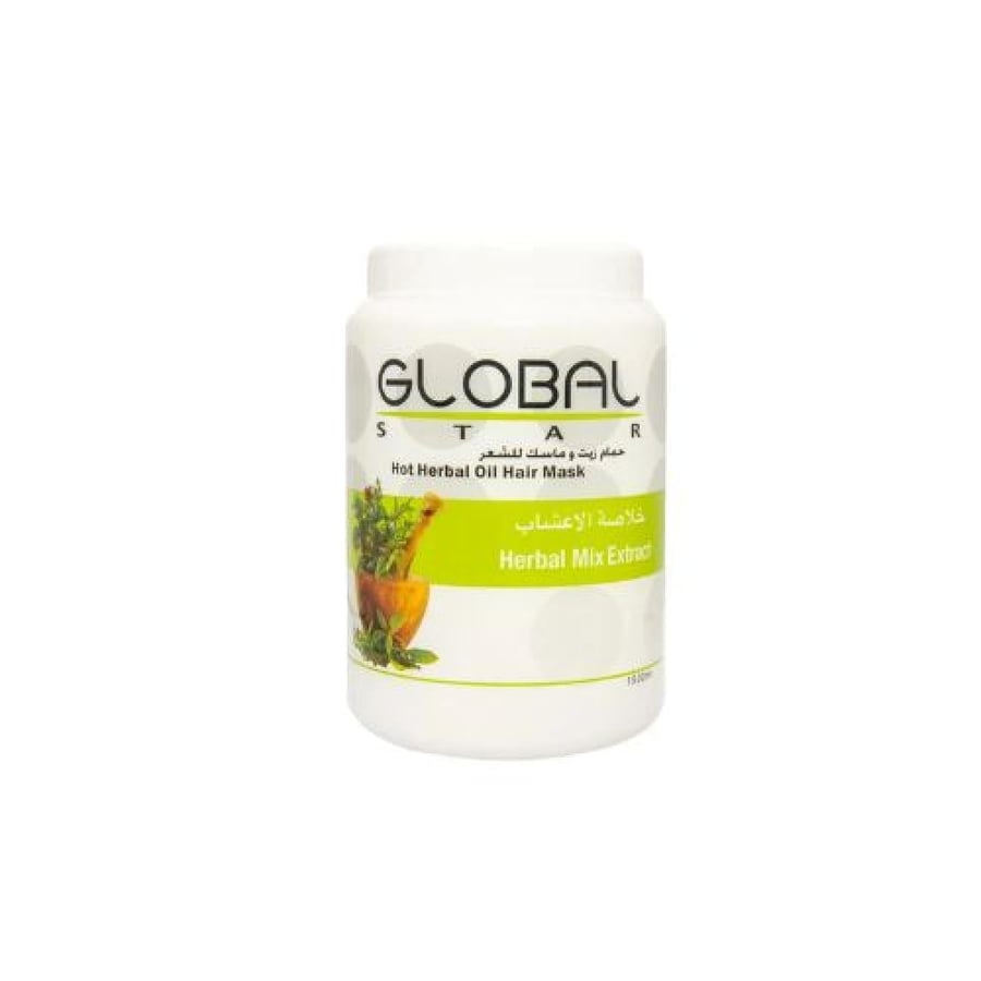 Global Star | Hair Mask and Oil Bath with Herbal Extracts | 1500ml