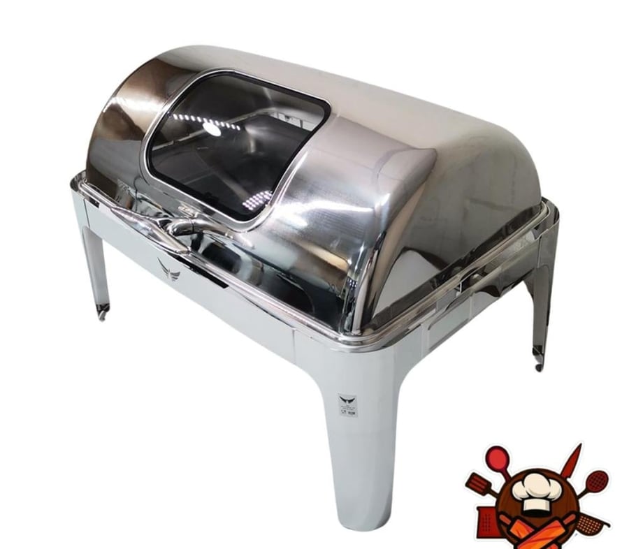 Svendish heater flip stainless steel glass cover 9 liters