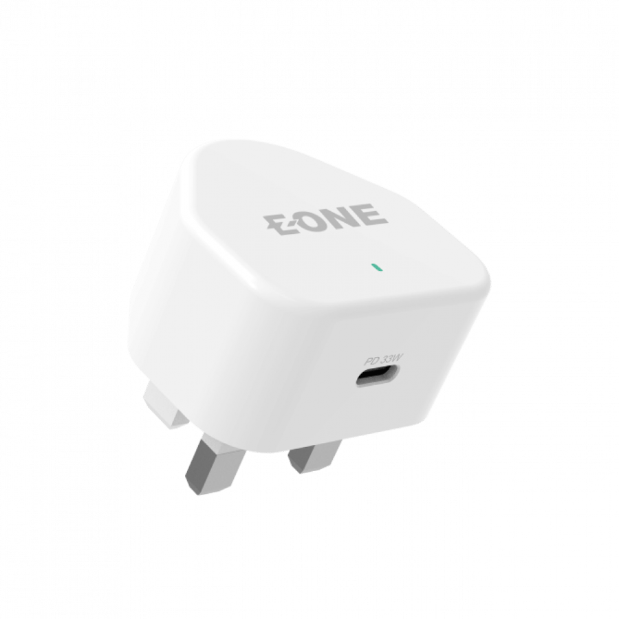 Wall charger with PD port at 33-watt power - iOne