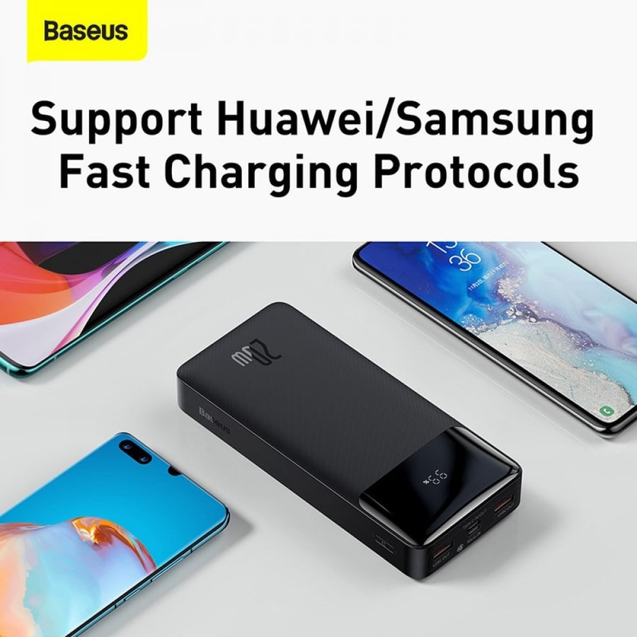 Portable battery Beisus 30000 mAh PD 20W - Black
