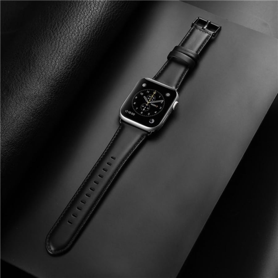 سوار ساعة ابل اسود 42-44 mm دوكس دوتشيز